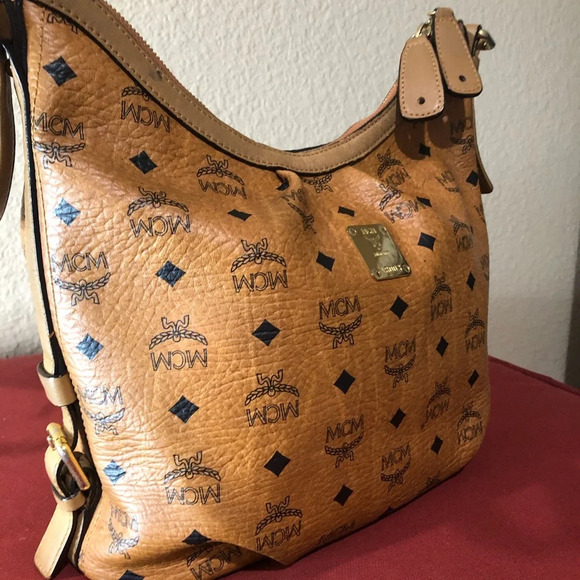 MCM Cognac Hobo - Picture 3 of 14